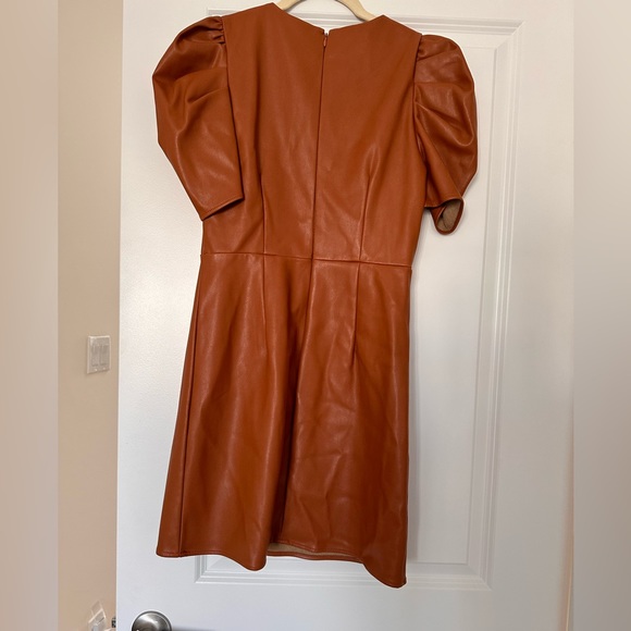 TCEC Pleather Dress - Picture 2 of 4